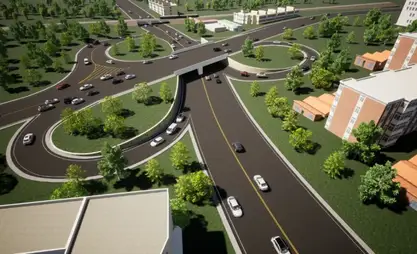 Bişkek'teki trafiği rahatlatmak için 12 yeni kavşak inşa edilmesi planlanıyor