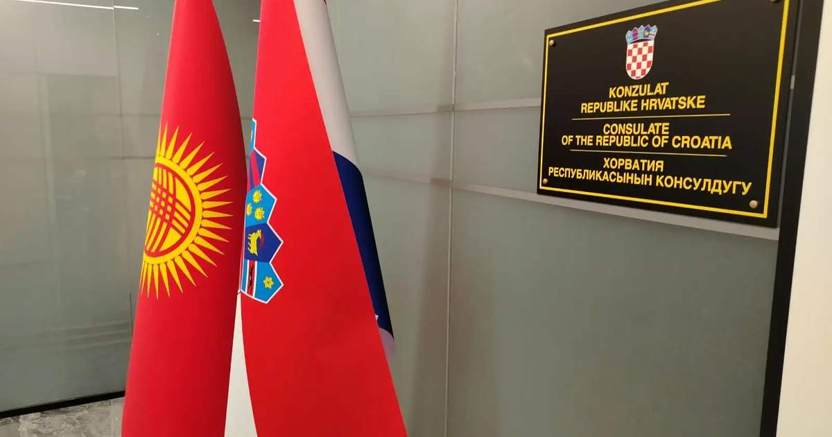 Hırvatistan Konsolosluğu Bişkek'te açıldı