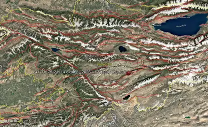 Kırgızistan'da deprem meydana geldi