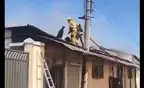 Sokuluk'ta bir kuaför salonunda yangın çıktı