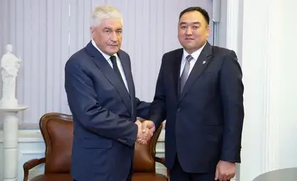 Kırgızistan ve Rusya İçişleri Bakanlıkları Başkanları iş birliğinin güçlendirilmesi konularını görüştü