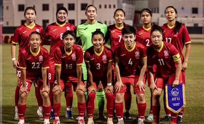 Kırgızistan Kadın Milli Futbol Takımı Bahreyn'i iki kez mağlup etti