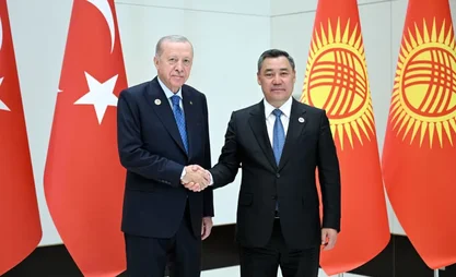 Caparov ve Erdoğan, Kırgızistan-Türkiye iş birliğinin genişletilmesini görüştü