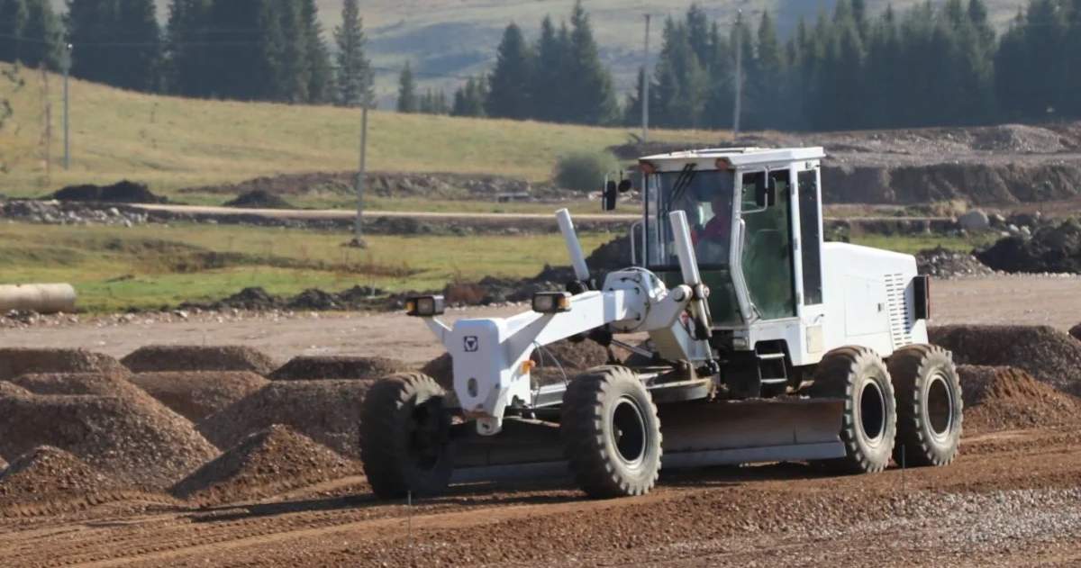 Ala-Too tatil köyü'nde 1.035 araçlık otoparkın inşaatı tamamlanmak üzere