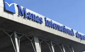 Manas Havalimanı'nda dört uçuş gecikti