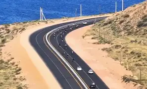 Balıkçı-Bökönbaev-Karakol karayolunun inşaatı son aşamasına girdi