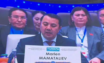 Mamataliev, Türk Devletleri Parlamenter Meclisi'nin örnek yasalarının birleşik bir elektronik kayıt sisteminin oluşturulmasını önerdi