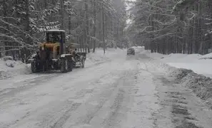 Ulaştırma Bakanlığı: Karakol kayak merkezine giden yol, ziyaretçilerin rahatlığı için sürekli olarak temizleniyor