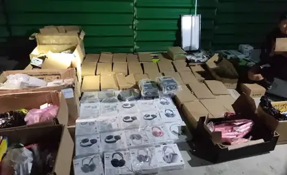 Sınır muhafızları Batken bölgesinde 750.000 som değerinde elektronik kaçakçılığını önledi