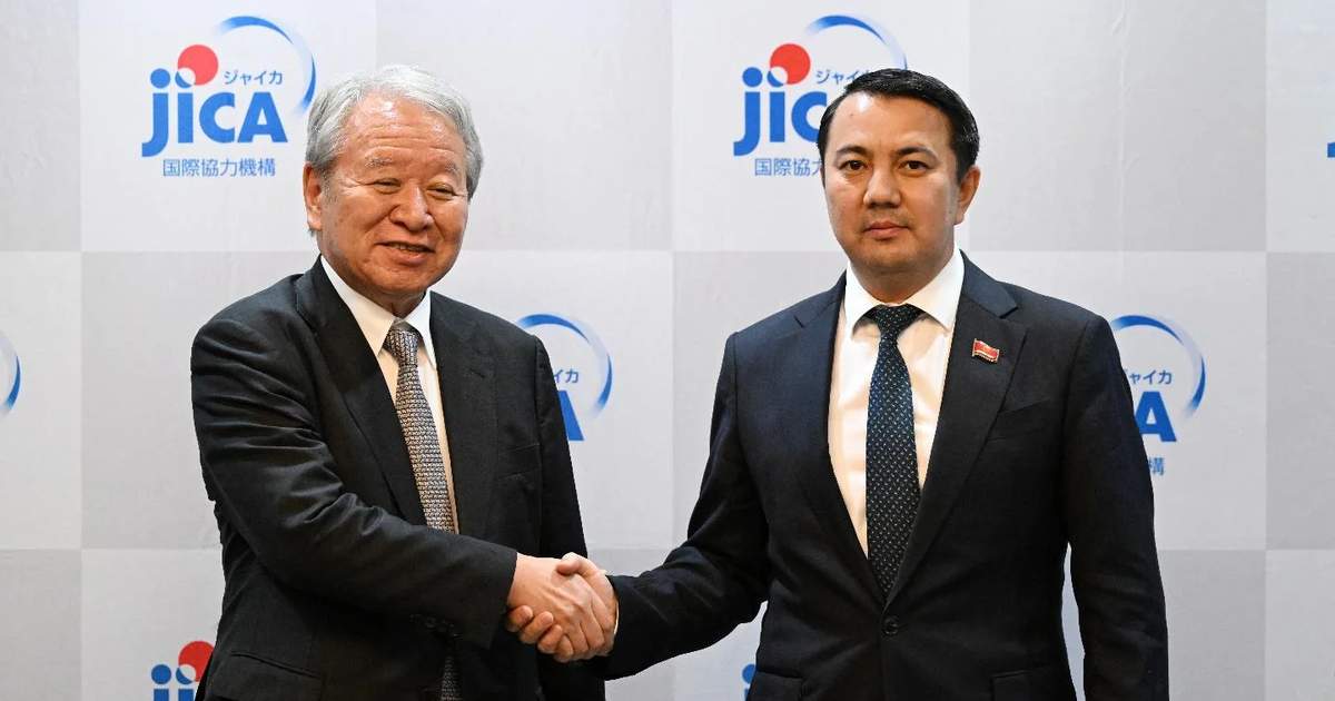 Mamataliev, JICA Başkanı ile görüştü