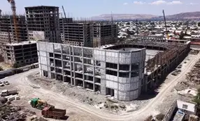 Manas'ta 5.200 kişilik bir spor kompleksi inşa ediliyor