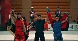 Asya Oyunları. Irıskeldi Düyşeev MMA'de Bronz Madalya kazandı