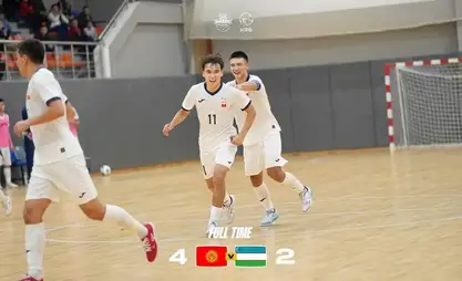 Kırgızistan U-19 Milli Futsal Takımı, Özbekistan'ı ikinci kez mağlup etti