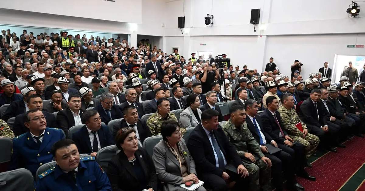 Batken bölgesinde 1,38 milyar som değerinde 69 sosyal tesis hizmete açıldı
