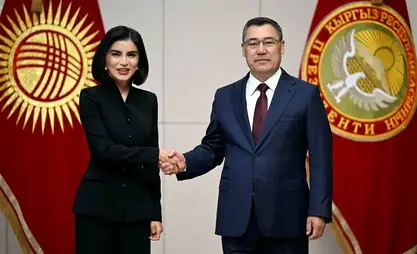 Saida Mirziyoyeva, Kırgızistan lideriyle yaptığı görüşmeden büyük memnuniyet duyduğunu belirtti