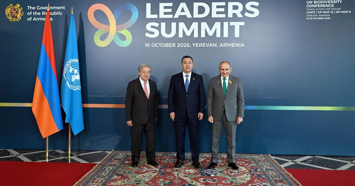 Sadır Caparov, Erivan'daki COP17 Liderler Zirvesine katılıyor